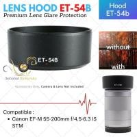 ราคา ฮูด Canon ET-54B สําหรับ EF-M 55-200mm F4.5-6.3 IS STM (24587197286)