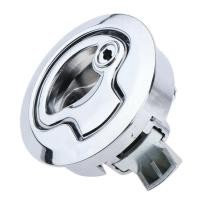 ราคา ล็อคโลหะผสมสังกะสีพร้อมกุญแจ ล็อคพื้นแบบกลม อุปกรณ์ฮาร์ดแวร์สำหรับเรือยอชท์ (40915169555)