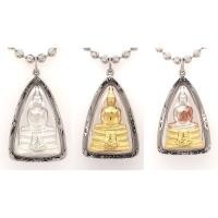 ราคา จี้พระหลวงพ่อโสธรรุ่นกรมตำรวจขนาดใหญ่(กรอบเงินแท้) (5853926808)