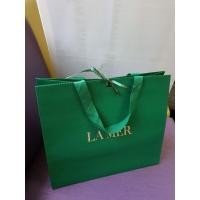 ราคา ถุงแบรนด์เนม LAMER bag ของแท้ มีริบบิ้นสีเขียว (7069625133)