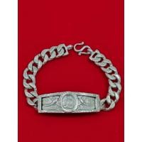 ราคา เลสหลวงพ่อรวยปี49เลี่ยมกรอบเงินแท้+แปะสายเงิน+เลสเงินแท้92.5%+ (26192598140)