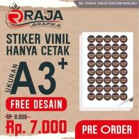 ราคา สติ๊กเกอร์ไวนิลพิมพ์เท่านั้น PLUS ออกแบบฟรี - สติ๊กเกอร์ฉลาก (54501287414)