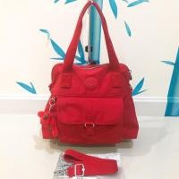ราคา Kipling PAHNEIRO สี CHERRY มือ 2 ของแท้ (3539083427)