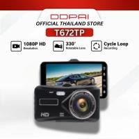 ราคา DDPAI Dashcam T672TP 1296P ระบบสัมผัส Car Camสองเลน Dash Cam Vehicle Video Full HD (24141328791)