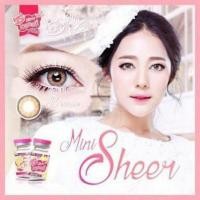 ราคา คอนแทคเลนส์รุ่น mini sheer brown (1889905191)