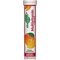 ราคา Altapharma Multivitamin + Mineral วิตามินเม็ดฟู่ กลิ่นมะม่วง (22678027908)