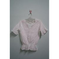 ราคา เสื้อลูกไม้ลายฉลุ สีขาว (1246870186)