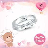 ราคา Carob Jewelry แหวนชาย เพชรแท้ ตัวเรือนทอง 18K Gold ประดับเพชรเบลเยี่ยม มีใบรับประกันสินค้า Men's Diamond Ring รหัส R2410 (21207073430)