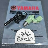 ราคา หัวฉีดยามาฮ่าพร้อมท่อ 10 รู หัวฉีด 10 รู Vixion ใหม่ nxmx R15 R25 Byson Aerox Mio J M3 xeon x ขี่ ฯลฯ เดิมยามาฮ่า (41922020996)