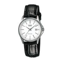 ราคา นาฬิกาข้อมือ Casio Lady Watch Leather Band Silver Tone LTP-1183E-7ADF