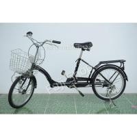 ราคา จักรยานแม่บ้านญี่ปุ่น - ล้อ 20 นิ้ว - มีเกียร์ - สีดำ [จักรยานมือสอง] (16197994703)