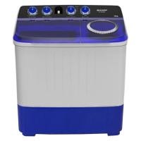 ราคา SHARP เครื่องซักผ้ากึ่งอัตโนมัติ 2 ถัง ความจุ 10 กก.รุ่น ES-TW100-BL รับประกัน มอเตอร์10ปี (1679167723)