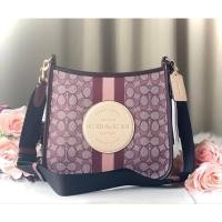 ราคา กระเป๋าสะพายNEW COACH Dempsey File Bag In Signature Jacquard With Stripe And Coach Patch (27124158902)