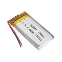 ราคา ❃ 802040 3.7V 700Mah แบตเตอรี่ลิเธียมโพลิเมอร์แบบชาร์จไฟได้สําหรับ Mp3 Mp4 GPS LED ของเล่นชุดหู (26888564531)