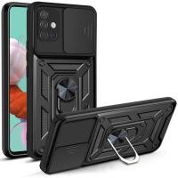ราคา SAMSUNG GALAXY A71 CASE SLIDE IRING ฝาครอบกล้อง KICKSTAND (ฝาครอบกล้องเคส) (40321567535)