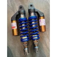 ราคา โช๊คตัวจบราม 53แบรนด์ SHOWA แกนดำ สปริงน้ำเงินแก้ว (สีพิเศษ) ใส่ตรงรุ่น Pcx150-160/Nmax/Xmax 320mm. (14698112428)