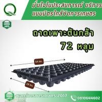 ราคา (9 แถม 1 )ถาดเพาะกล้า ถาดเพาะเมล็ด ถาดเพาะชำ จำนวน 72 หลุม (หนา 0.7 มม.) (28854784821)