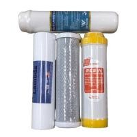 ราคา ชุดไส้กรองน้ำ 4 ขั้นตอน เรซิ่น ขนาด 10 นิ้ว (คาร์บอนแคปซูล ขนาด 12 นิ้ว) (6392159367)