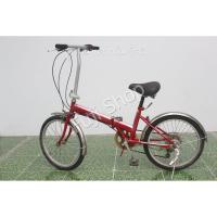 ราคา จักรยานพับได้ญี่ปุ่น - ล้อ 20 นิ้ว - มีเกียร์ - สีแดง [จักรยานมือสอง] (16342458353)