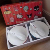 ราคา ชุดชามคู่อิ่มสะดวก Sanrio (3142908308)