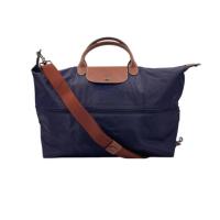 ราคา แท้ % Longchamp le Pliage expandable travel bag - bilberry (28238734135)