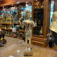 ราคา รูปหล่อพ่อพระกาฬ ลพบุรี ทองเหลืองแท้ (สีขัดเงา) (24914416340)