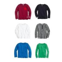 ราคา J.Crew (Crewcuts Everyday) เสื้อผ้าเด็ก เสื้อยืดเด็กผู้ชายแขนยาว ผ้าคอตตอนเ นื้อนิ่มใส่สบาย (1504891052)