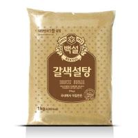 ราคา cj beksul brown sugar น้ำตาลเกาหลี น้ำตาลทรายแดง 1kg 백설 갈색설탕 (10978080050)