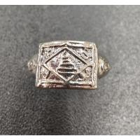 ราคา แหวนหล่อโบราณ หลวงพ่อกวย วัดโฆสิตาราม จ.ชัยนาท แหวนยันต์ตาราง (21970804136)