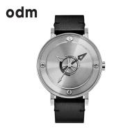 ราคา ODM นาฬิกาข้อมือ แบบมีเข็ม รุ่น Beyound DD168-01 หน้าปัดสีเงิน สายสีดำ (2452031899)