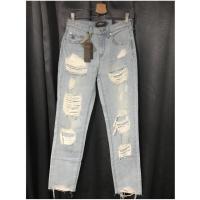 ราคา เกงยีนส์เอวสูงแบรนด์ CC-OO แท้ (1357720687)