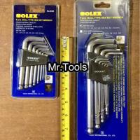ราคา SOLEX ประแจหกเหลี่ยม หัวบอล ประแจแอล เบอร์มิล ของแท้ (6044401071)