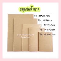 ราคา สมุดโน้ตปกน้ำตาล ***กระดาษอย่างดี หนา ไม่บาง*** มีเส้น/ไม่มีเส้น/เส้นตาราง/แบบจุด ขนาด A6/B6/A5/T9/T8/A4 (32 แผ่น) (12608322888)