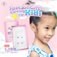 ราคา เซตต่างหูเด็กพรีเมียม มุก3mm มงกุฎ5mm ดาวพระจันทร์5mm ประดับคริสตัล swarovski ก้านไทเทเนียมUSA ไม่มีนิกเกิล/สารต้องห้าม (3378626235)