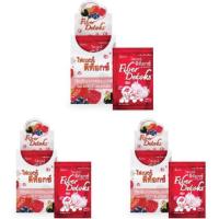 ราคา Fiber Detoks ไฟเบอร์ดีท็อกซ์ detox ล้างสารพิษในลำไส้ รสมิกซ์เบอรี่ 3 กล่อง (30 ซอง) (2335576003)