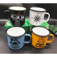 ราคา ราคาโปรโมชั่นแก้วสังกะสีเคลือบอีนาเมล ขอบสแตนเลสสูง 9 cm เข้าปากกว้าง 10 cm อย่างหนา (20754982543)