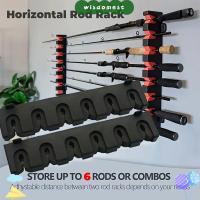 ราคา ภูมิปัญญา 1ชุดชั้นเก็บคันเบ็ดประหยัดพื้นที่6หลุมผู้ถือเสาตกปลา,ทนทานแนวตั้งแนวนอนจอแสดงผลติดผนังคันเบ็ดยืนยึดอุปกรณ์ตกปลา (42552020635)