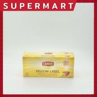 ราคา SUPERMART Lipton Yellow Label Tea 2 g.*25 (50 g.) เยลโลว์ เลเบล ที แบ็ก ชาผงชนิดซองฉลากสีเหลือง ตรา ลิปตัน #1108416 (19390371628)