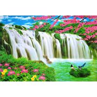 ราคา โปสเตอร์ รูปถ่าย น้ำตก วิว ธรรมชาติ ภาพมงคล เสริมฮวงจุ้ย Landscapes Nature POSTER 23”x34” Inch Waterfalls Mountain V4 (6548343582)