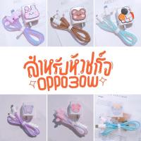 ราคา Oppo 30w ชุดถนอมสาย + ปลอก (12867468293)