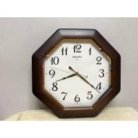 ราคา นาฬิกาแขวน seiko radio กรอบไม้แปดเหลี่ยมมือสอง (26263842600)