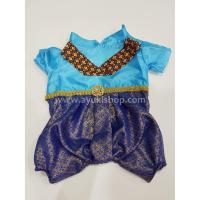 ราคา ชุดไทยโจงกระเบน สีฟ้า สำหรับน้องหมาตัวผู้ ชุดน้องหมา แฟชั่นสัตว์เลี้ยง เสื้อผ้าสุนัข Dog's Fashion (4509788382)