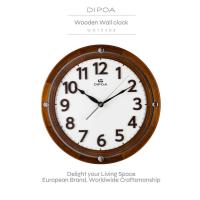 ราคา DIPOA Wooden Wall Clock (WN104DB) นาฬิกาแขวนผนังจากไม้ สไตล์ยุโรป ดีไซน์เรียบหรู (27351545150)