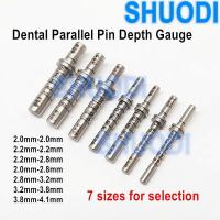 ราคา Dental Parallel Pin Depth Gauge For Implant Surgical Tool Dental Lab Instrument Stainless Steel (27460685229)