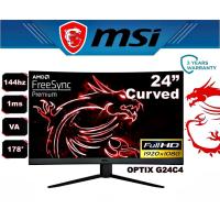 ราคา MONITOR (จอมอนิเตอร์) MSI OPTIX G24C4 23.6" VA FHD 144Hz รับประกัน 3 - Y (12223465421)