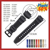 ราคา YIFIMRubber สายนาฬิกาสําหรับ Casio AQ-S810W S800W AE-1000W SGW-400H 300H 500H W-735H ซิลิโคนสายนาฬิกาทนทานสายรัดข้อมือสร้อยข้อมือ (42605478426)