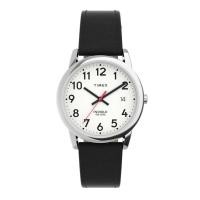 ราคา TIMEX TW2V75100 Easy Reader นาฬิกาข้อมือผู้หญิง สายหนัง สีดำ หน้าปัด 35 มม. (20195773502)
