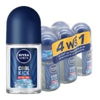 ราคา นีเวีย เมน คูลคิก โรลออน 25 มล. x 4 +1 (40109430077)