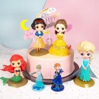 ราคา ท็อปเปอร์ ตุ๊กตาฟิกเกอร์ Disney Princess ท็อปเปอร์ รูปโมเดลเจ้าหญิงการ์ตูน สำหรับแต่งเค้ก (3796153873)