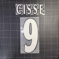 ราคา CISSE 9 UCL LIVERPOOL HOME 2005 PRINTING NAMESET ชื่อเบอร์ กำมะหยี่ จีบรีล ซีเซ ลิเวอร์พลู (26411568654)